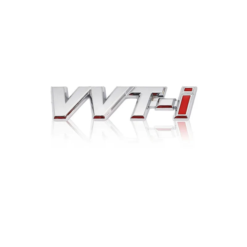 Car Sticker Emblem Badge Decals for TOYOTA VVT-i Dual VVTI Camry COROLLA YARiS Rav4 Ralink REIZ CROWN PRIUS REIZ Auris Avensis