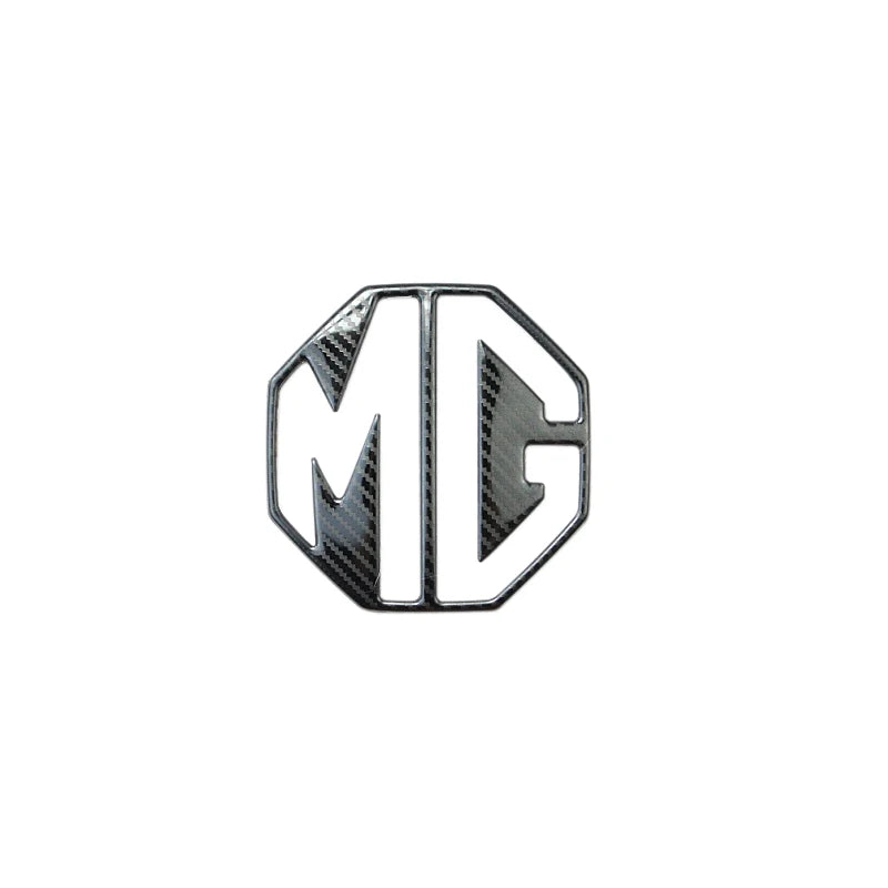 Car Front Grille Emblem Rear Boot Logo Sticker For MG MG6 ZS Morris Garage Stainless Steel Automobile Refitting Accessories