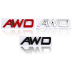3D AWD T5 T6 Logo Emblem Badge Decals Car Sticker for Volvo V40 V60 V90 C30 XC60 XC90 XC40 S60 S90 S80 Car Styling Accessories