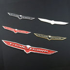 Metal Car Styling Trunk Body Sticker Trail Hawk Emblem Side Fender Decal for Jeep Cherokee Wrangler Compass Cherokee TJ JK JL