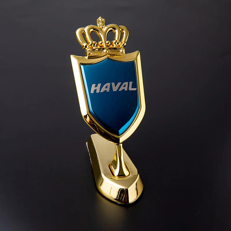 Metal Car Body Front Hood Emblem Sticker Decal Auto Styling Accessories for Haval H1 H2S H4 H6 C50 E F5 F7X Coupe H7 H8 H9 IF M6