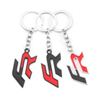 Car Metal FR Logo Keychain Keyring Key Ring Holder for Seat Ateca Leon Arona Ibiza Altea Cupra Formula Car Styling Pendant