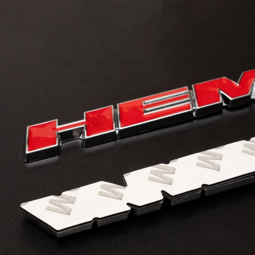3D Hemi Sticker Front Grille Emblem Body Decor for Dodge RT RAM Jcuv Nitro Caliber Viper Dakota Journey Caravan Charger Durango