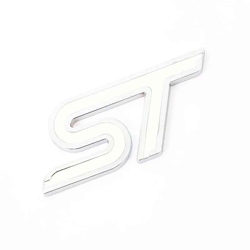 Metal Car Stickers Front Emblem Grille Badge for Ford ST Logo Focus Mustang Transit Mondeo Fusion Ranger Galaxy MK2 MK3 F150 MK5