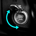 Car Ignition Start Stop Button Cover for Infiniti Q50 Q30 Q70 G37 G35 G25 FX35 FX45 FX37 Q80 G20 EX35 QX70 QX60 QX30 FX M35 ESQ