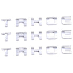 TAHOE Emblem Car Side Door Tailgate Badge for Chevrolet Tahoe Aveo Cruze Trax Captiva Spark Malibu Lacetti Sonic Niva Camaro