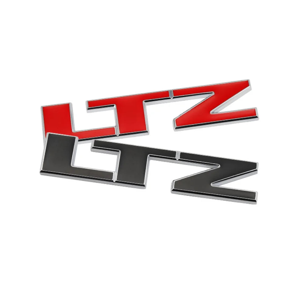 3D LTZ LT Letter Modified Emblem Car Rear Trunk Decal for Chevrolet Cruze Aveo Chevy Lacetti Cavalier Captiva Silverado Equinox