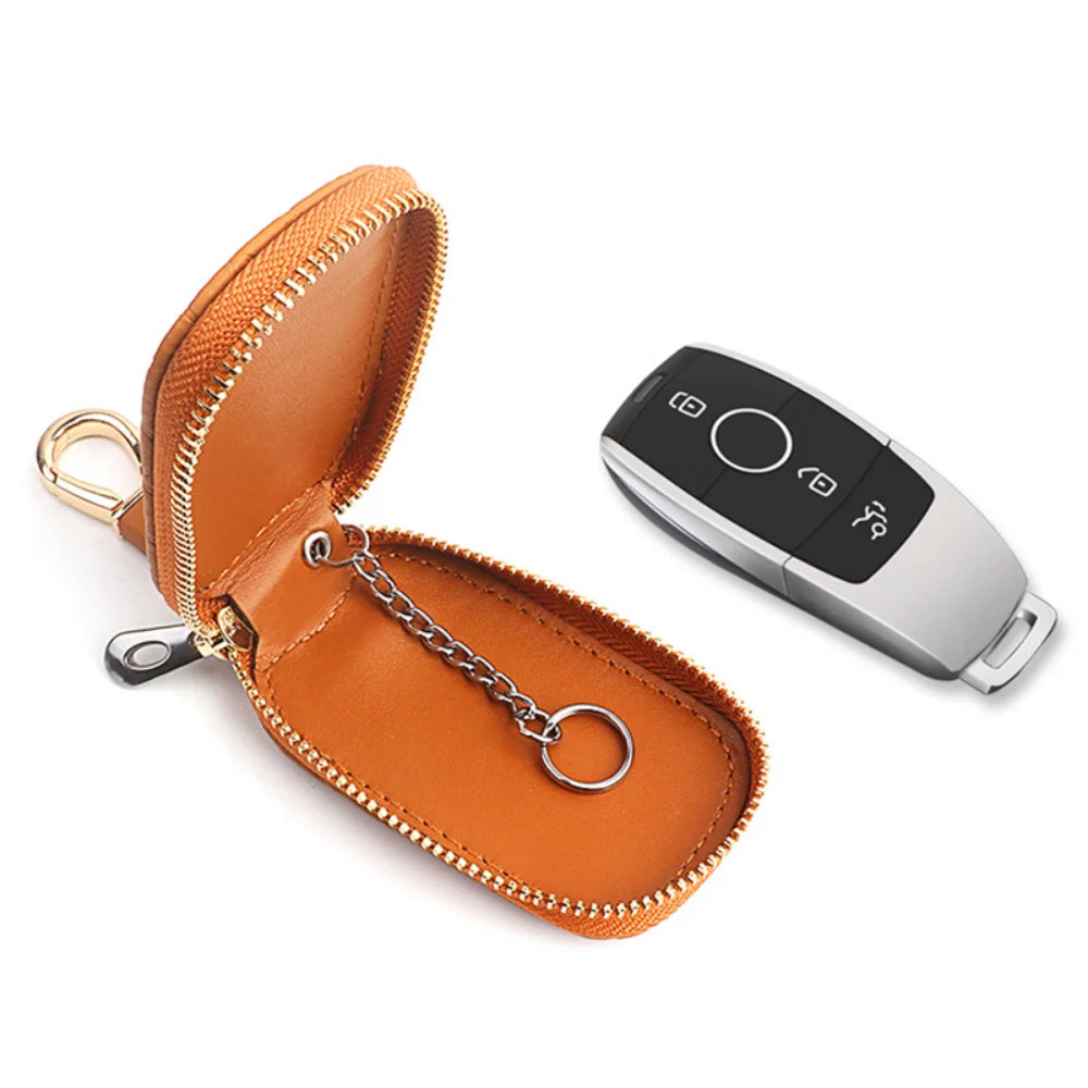 Auto Keychain Bag Keyring Cover Case Key Organizer for Infiniti Q50 QX70 G35 FX35 Q30 G37 Q70 Q60 QX50 QX60 QX80 Car Accessories