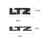 3D LTZ LT Letter Modified Emblem Car Rear Trunk Decal for Chevrolet Cruze Aveo Chevy Lacetti Cavalier Captiva Silverado Equinox