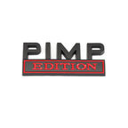 Car Sticker PIMP Edition Emblem Metal for Jeep Compass Patriot Renegade Ford F150 F250 Chevrolet RAM Hummer Grille Sticker
