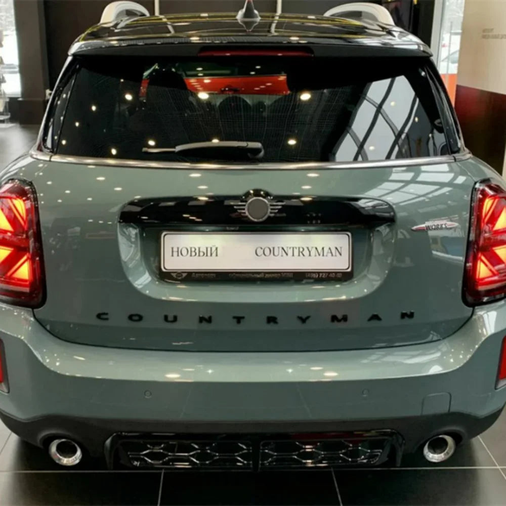 Car Body Emblem Rear Trunk Sticker Metal Letter Badge Logo For MINI Cooper S R60 F60 JCW Countryman Clubman Paceman Accessories