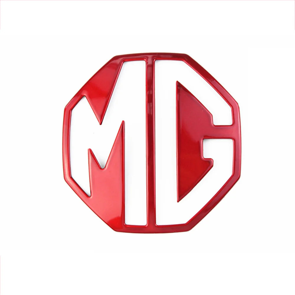 Car Front Grille Emblem Rear Boot Logo Sticker For MG MG6 ZS Morris Garage Stainless Steel Automobile Refitting Accessories