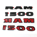 Car Styling Door Side Fender Sticker Ram Letter Logo Emblem Cover for Dodge Ram 1500 2022 2021 2020 2019 Body Decals Accessories