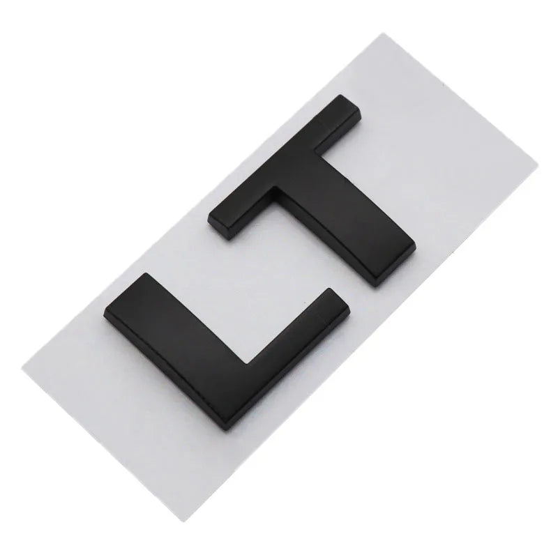 3D LTZ LT Letter Modified Emblem Car Rear Trunk Decal for Chevrolet Cruze Aveo Chevy Lacetti Cavalier Captiva Silverado Equinox