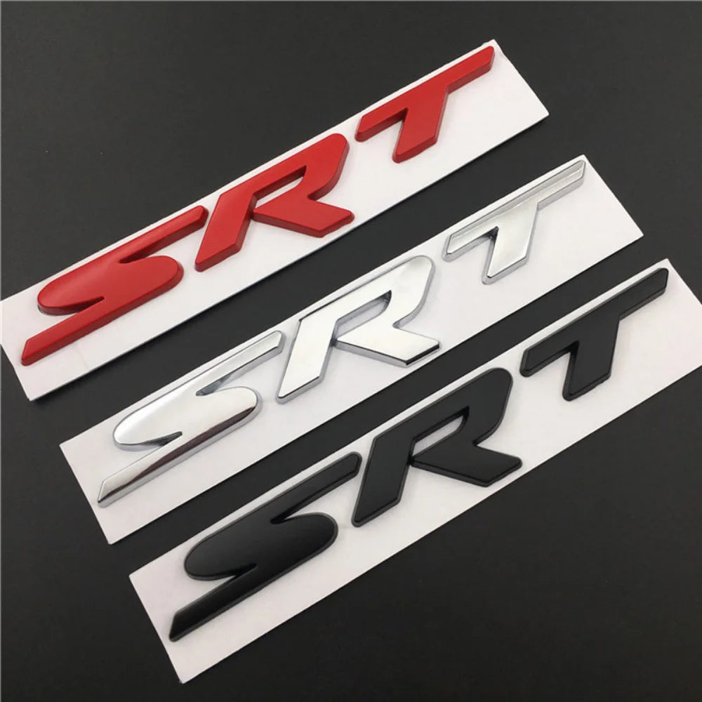 Metal Car Trunk Whole Body Side Sticker for Dodge SRT Durango Ram 1500 Charger Challenger Viper Caliber Emblem Decal Decoration