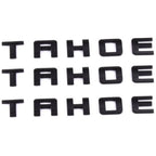 TAHOE Emblem Car Side Door Tailgate Badge for Chevrolet Tahoe Aveo Cruze Trax Captiva Spark Malibu Lacetti Sonic Niva Camaro