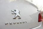 ABS Car Rear Trunk 3D Lettering Emblem Side Badge for Peugeot 307 207 206 308 301 208 107 3008 407 2008 508 406 4008 Decals