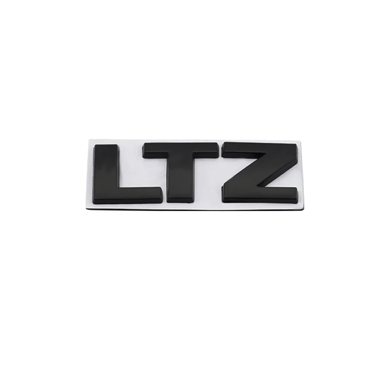 3D LTZ LT Letter Modified Emblem Car Rear Trunk Decal for Chevrolet Cruze Aveo Chevy Lacetti Cavalier Captiva Silverado Equinox