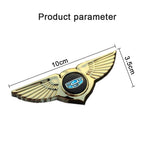 3D Car Front Grille Wings Emblem Sticker Side Badge Decal for Geely Emgrand GT EC7 EC8 X7 7 GE EV8 EX7 Vision CK GE MK bl gx7