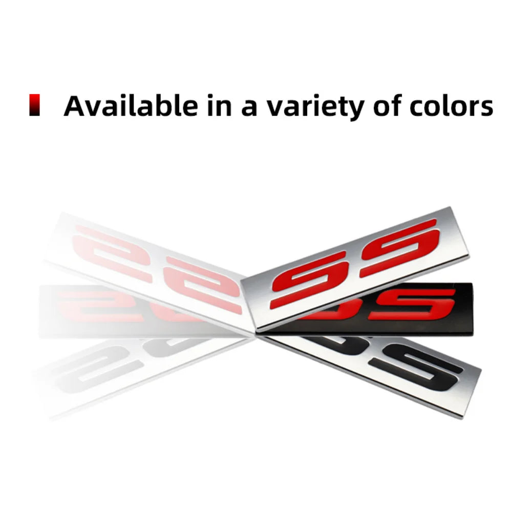 Car Sticker GT AWD Hybrid Diesel SS Turbo Logo Emblem Badge Decals for Benz AMG BMW Mazda Chevrolet Ford Opel Audi Volvo
