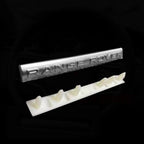 ABS Car Steering Wheel Center Emblem for Defender Range Rover Discovery Square-shape Badge with Buckle Interior Auto Accessories