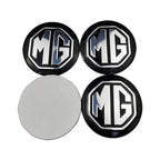 56mm Car Wheel Hub Sticker Emblem For MG Morris Garages MG 3 5 6 7 MG3 MG5 MG7 TF ZR ZS GS GT HS EZS EHS Auto Tire Accessories