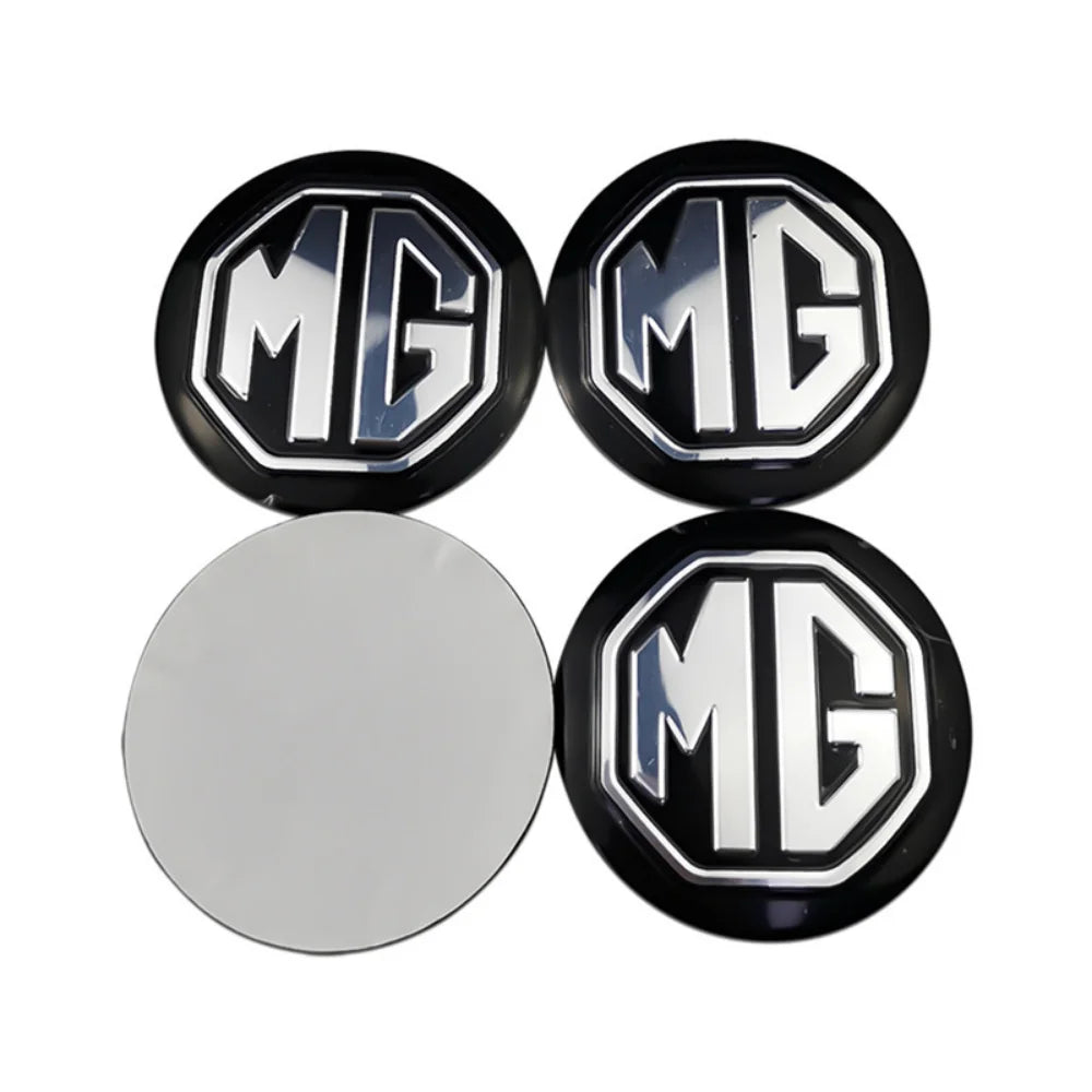 56mm Car Wheel Hub Sticker Emblem For MG Morris Garages MG 3 5 6 7 MG3 MG5 MG7 TF ZR ZS GS GT HS EZS EHS Auto Tire Accessories