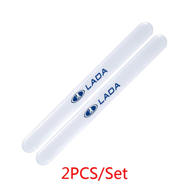 Car Door Handle Sticker Protective Film Decal for Lada Kalina 1117 1118 Granta Priora 2 NIVA Safari Auto Emblem