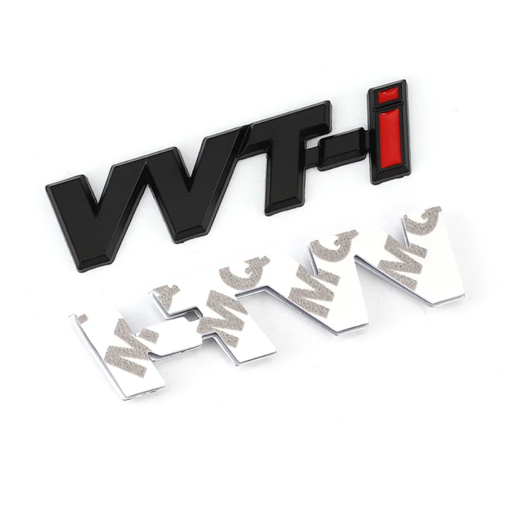 Car Sticker Emblem Badge Decals for TOYOTA VVT-i Dual VVTI Camry COROLLA YARiS Rav4 Ralink REIZ CROWN PRIUS REIZ Auris Avensis