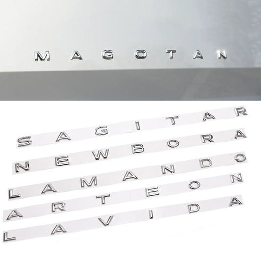 ABS Car Rear Modification Sticker for Vw GOLF PHIDEON TIGUAN SHARAN L MAGOTAN LAVIDA NEWBORA SANTANA PASSAT SAGITAR JETTA ARTEON