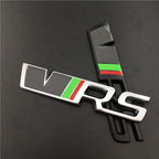Alloy Car Front Grille Emblem Badge Stickers for VRS 2 A7 Tour RS Octavia Superb Fabia Rapid Kodiaq Yeti Karoq Accessories