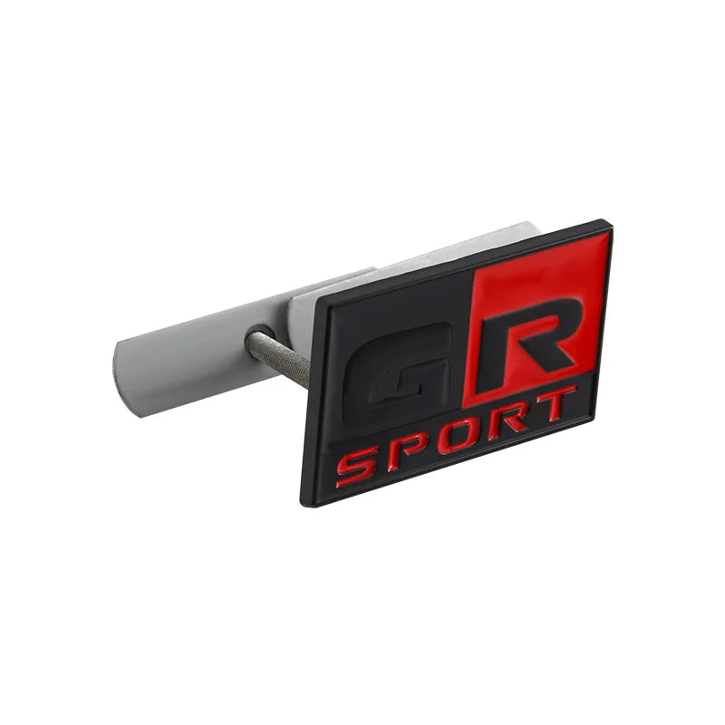 Car Front Grille Badge Decorative Emblem for Toyota GR Sport MN Rav4 Yaris Camry Crown Prado Aqua Auris Levin Corolla Avensis