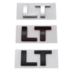 3D LTZ LT Letter Modified Emblem Car Rear Trunk Decal for Chevrolet Cruze Aveo Chevy Lacetti Cavalier Captiva Silverado Equinox