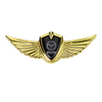 Car Hood Badge Wings Metal Styling Sticker for Mazda 2 3 5 6 323 626 rx8 rx7 mx3 mx5 cx9 cx7 cx5 Protege Auto Body Decoration
