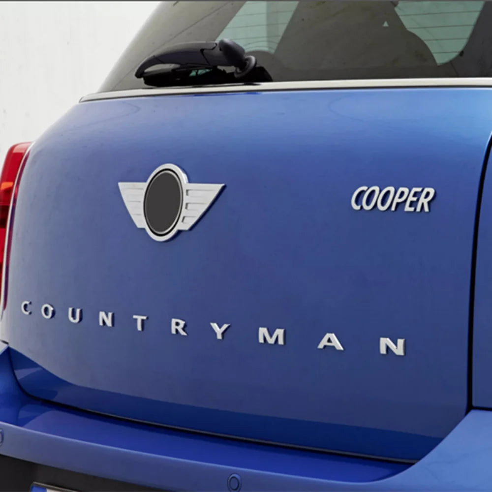 Car Body Emblem Rear Trunk Sticker Metal Letter Badge Logo For MINI Cooper S R60 F60 JCW Countryman Clubman Paceman Accessories