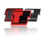 Car Sticker T Sport Stickers Emblem Badge Rear Trunk Decals for Toyota RAV4 Prado Corolla Camry Tundra Highlander Hiace Venza