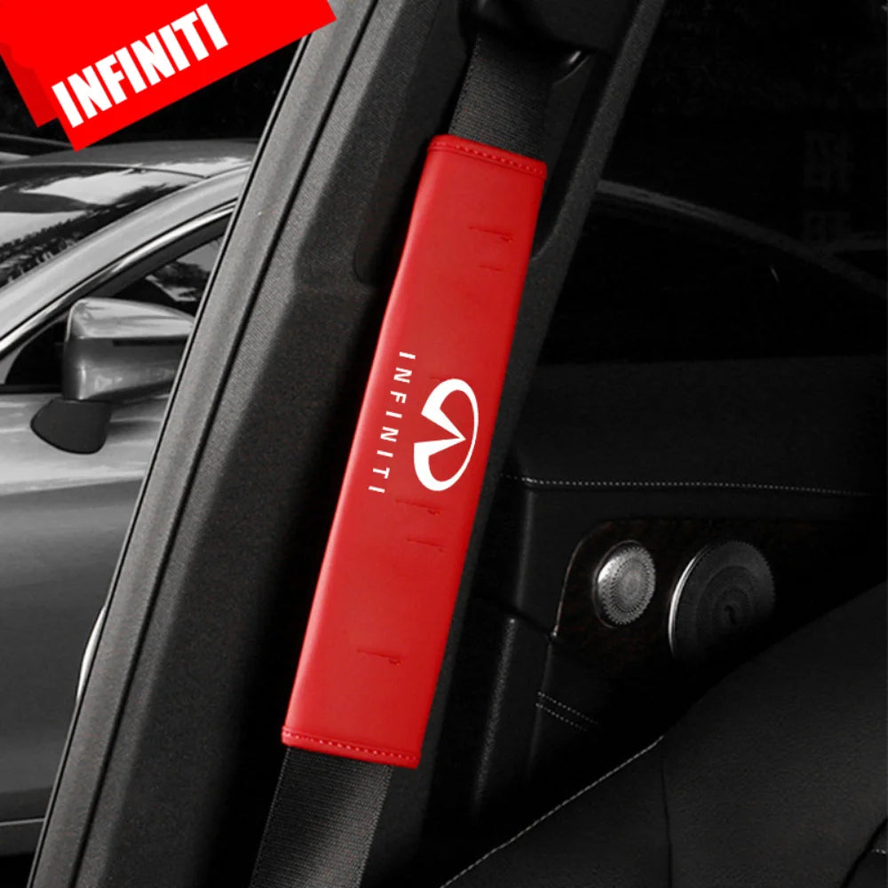 Car Seat Belt Safety Shoulder Protection Cover for Infiniti Q50 QX70 G35 FX35 G37 G35 M37 M35 QX80 QX60 QX50 EX35 FX45 FX37 Q30